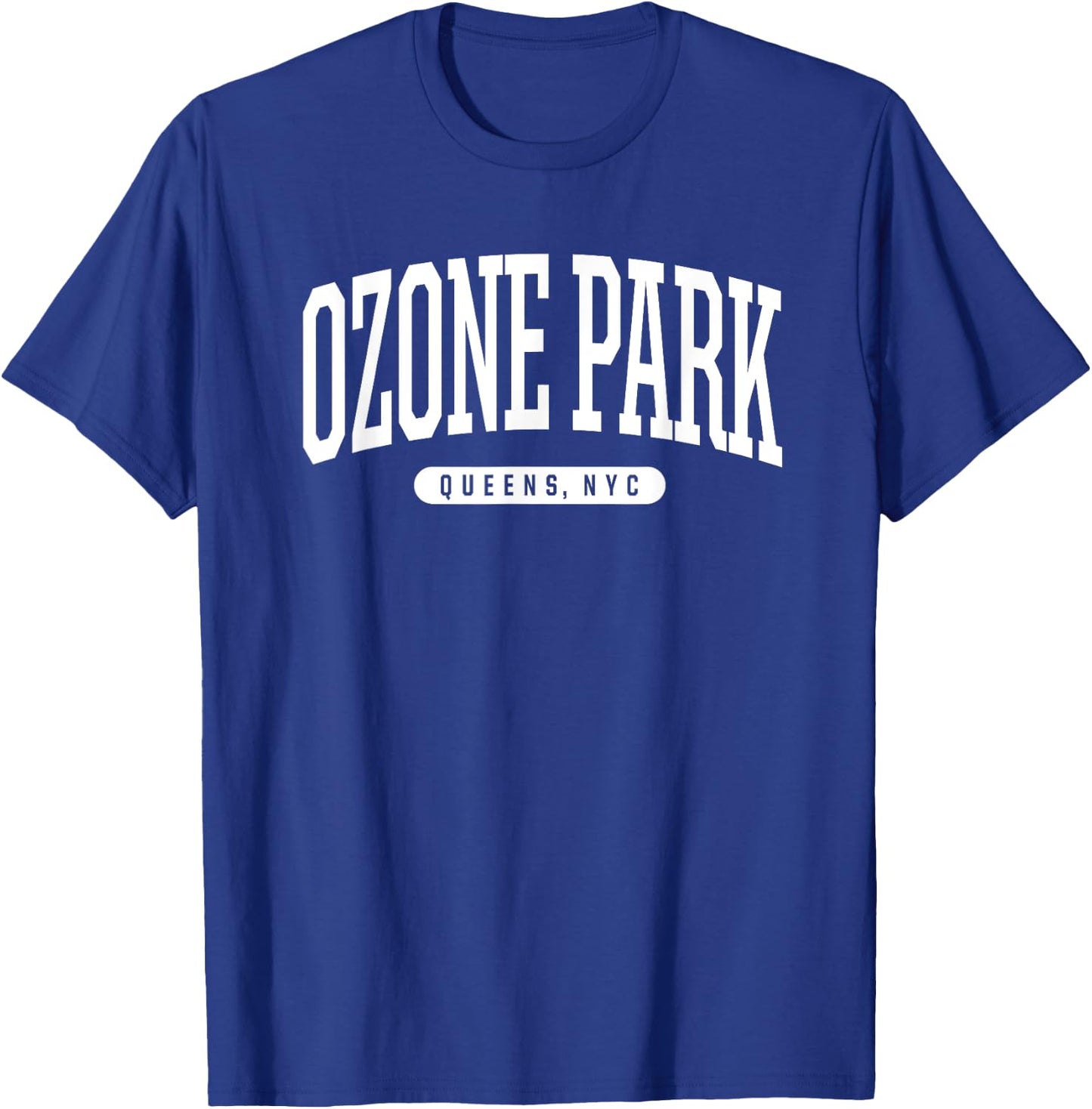 NYC Borough Ozone Park Queens New York City T-Shirt - T-Shirt | Royal