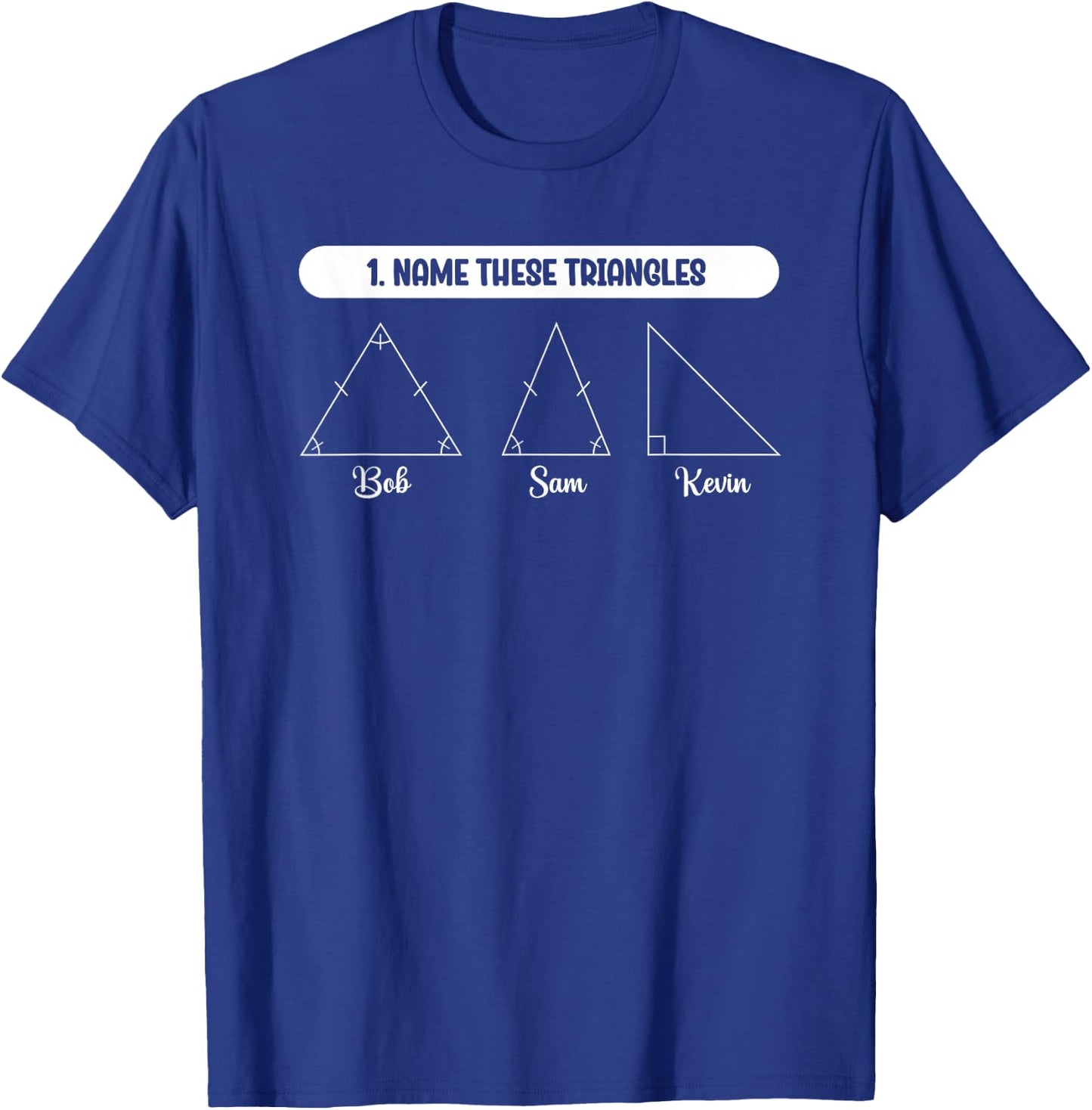 Funny Geometry Math Student Analysis T-Shirt - T-Shirt | Royal