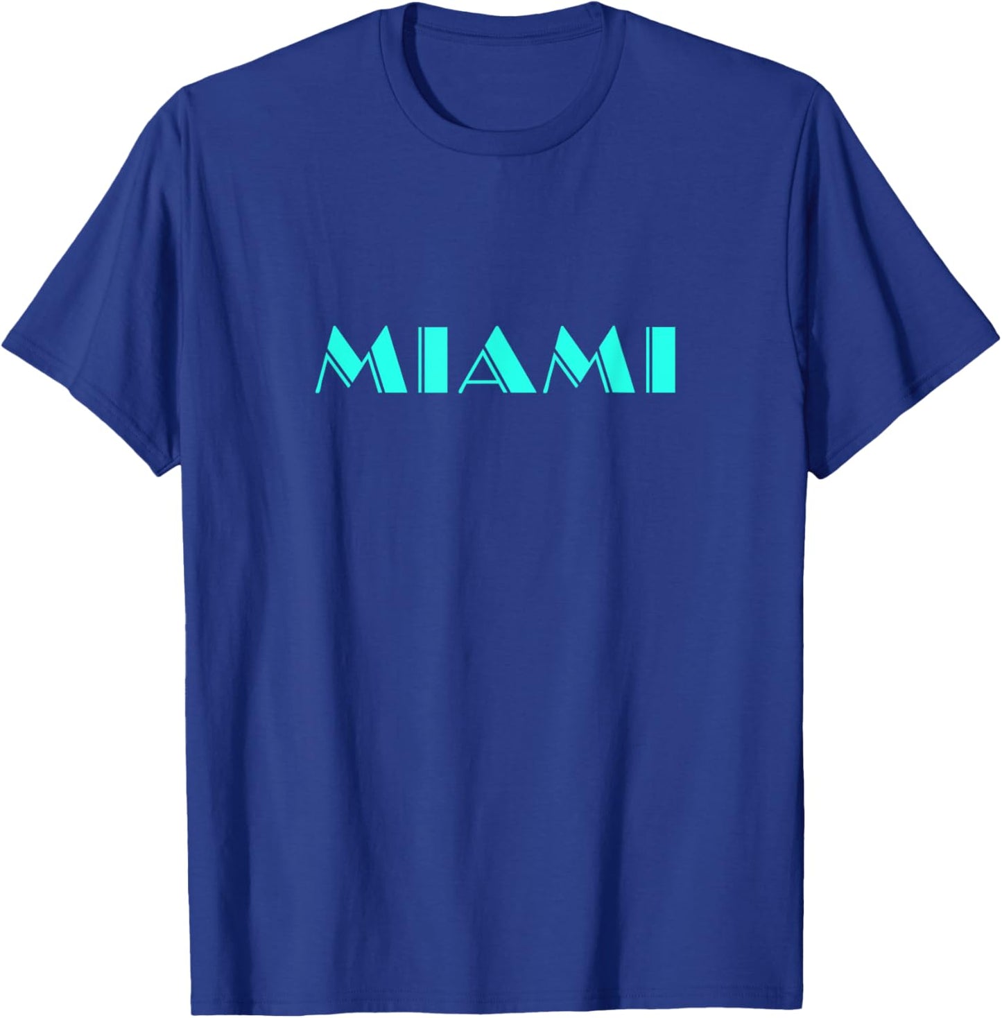 Miami 80s Vice T-Shirt - T-Shirt | Royal