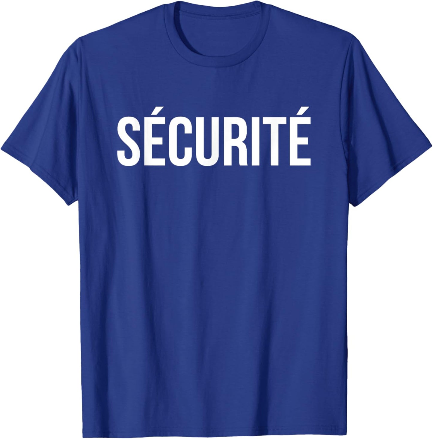 Securite French Security T-Shirt - T-Shirt | Royal