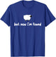 But Now I'm Found, Retro Christian, Sheep Christian T-Shirt - T-Shirt | Royal