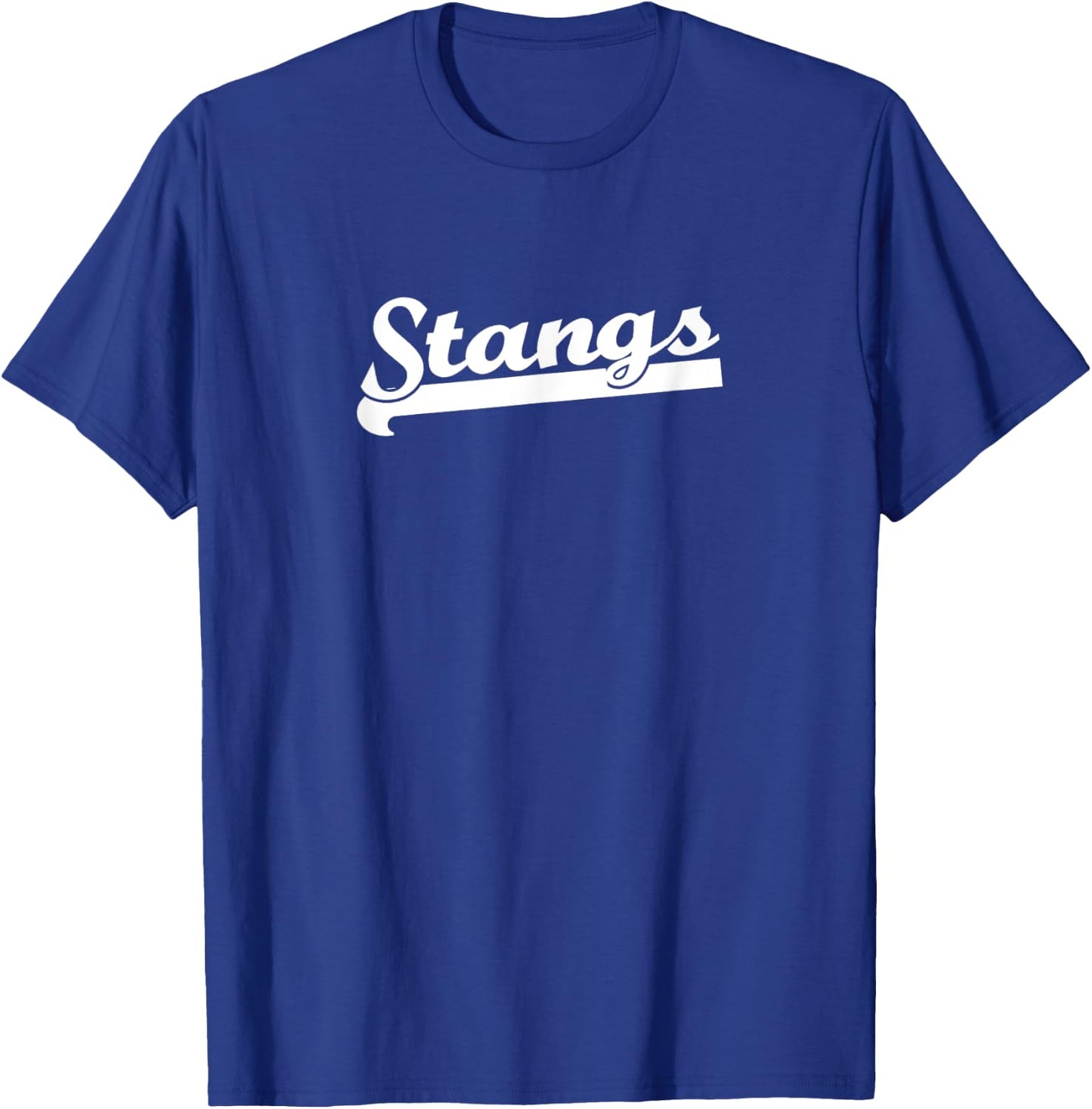 STANGS Sports Team Fan Style T-Shirt - T-Shirt | Royal