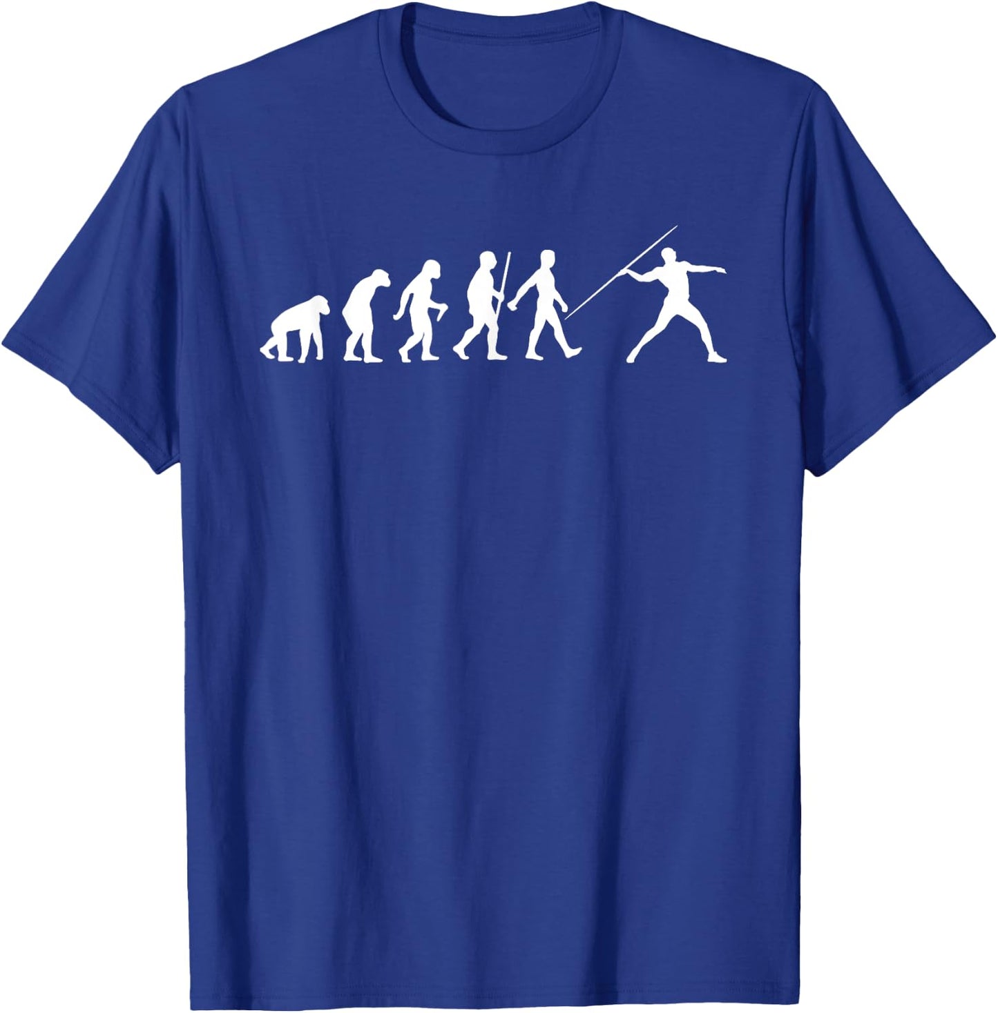 Javelin Thrower Art Women Track And Field Javelin T-Shirt - T-Shirt | Royal