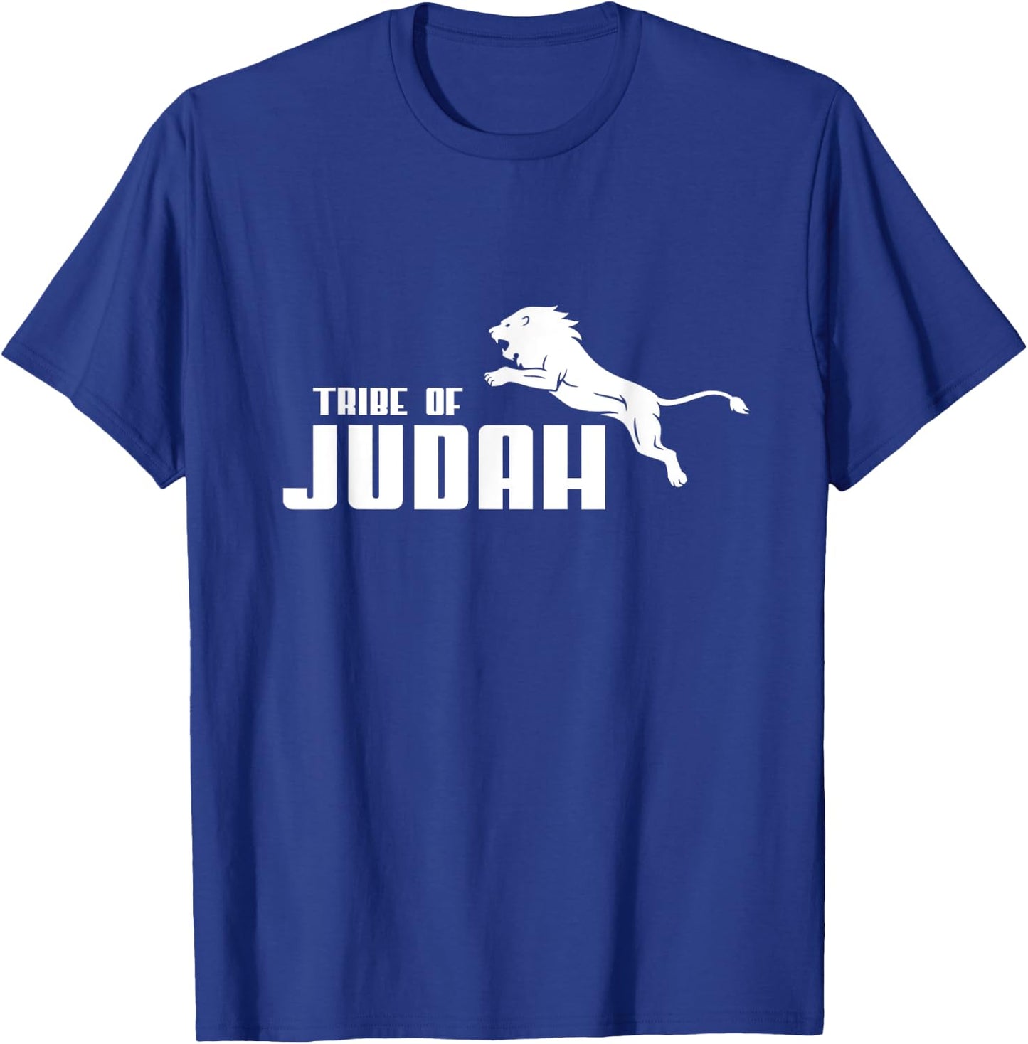Tribe of Judah Lion Jumping Lion Of Zion Hebrew Israelite T-Shirt - T-Shirt | Royal