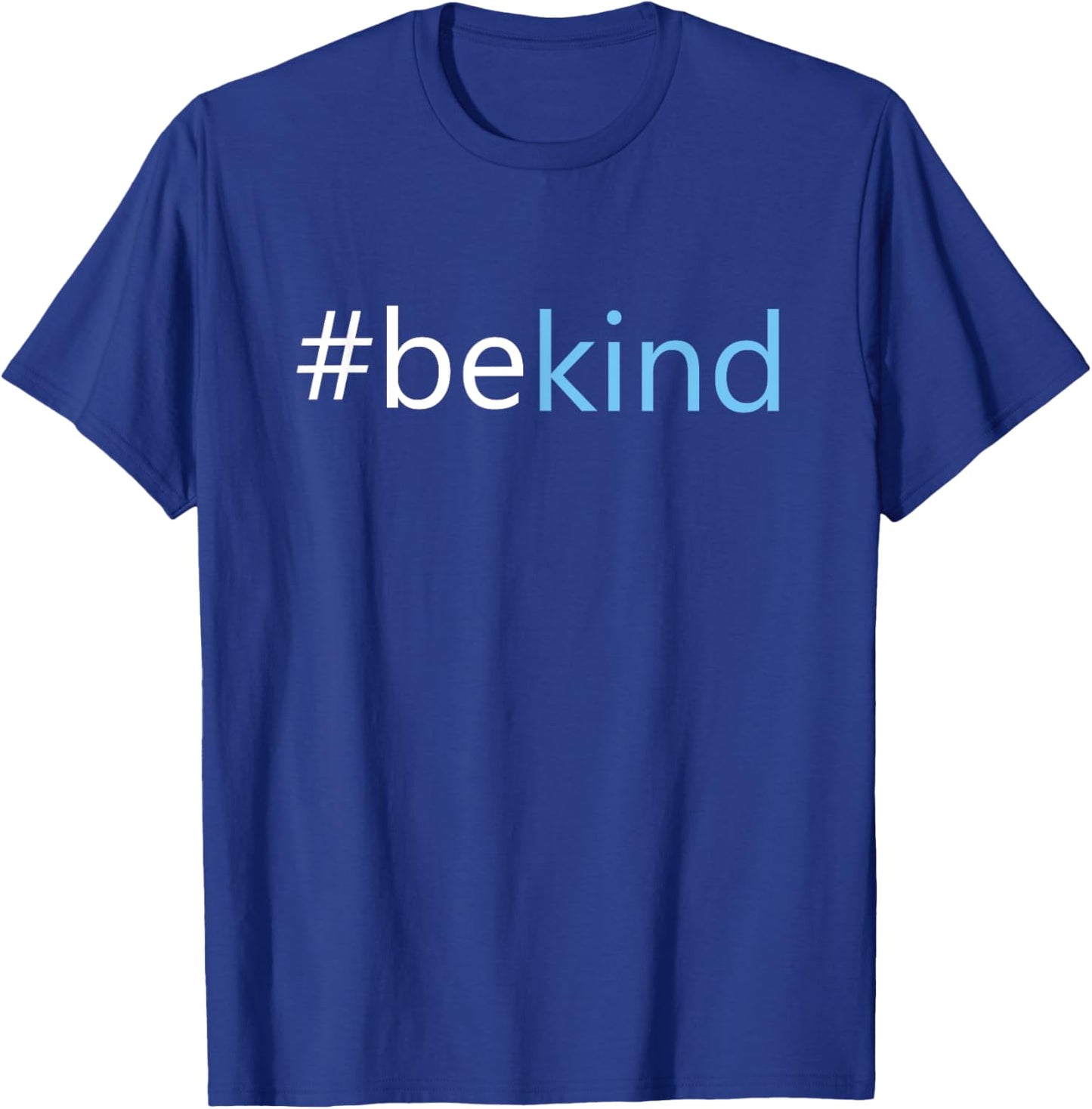 Be Kind - Choose Kindness Anti-Bullying Message T-Shirt - T-Shirt | Royal