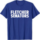 Fletcher Senators Bold T-Shirt - T-Shirt | Royal