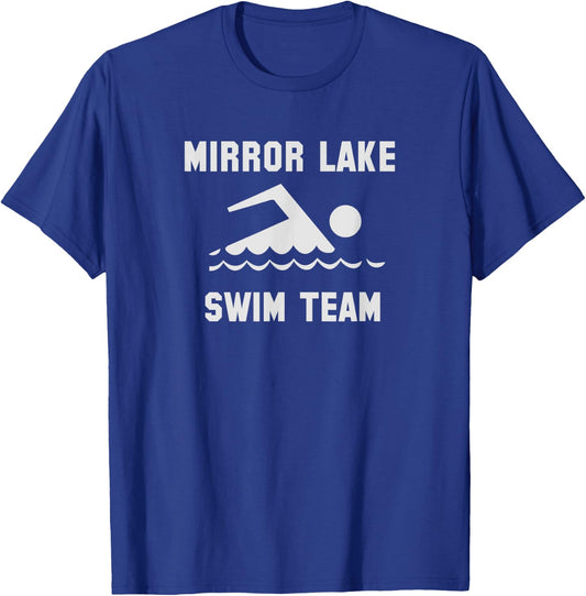 Mirror Lake - Columbus, Ohio Swim Team T-Shirt - T-Shirt | Royal