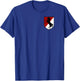 11th Armored Cavalry Regiment Patch - 11th ACR T-Shirt - T-Shirt | Royal