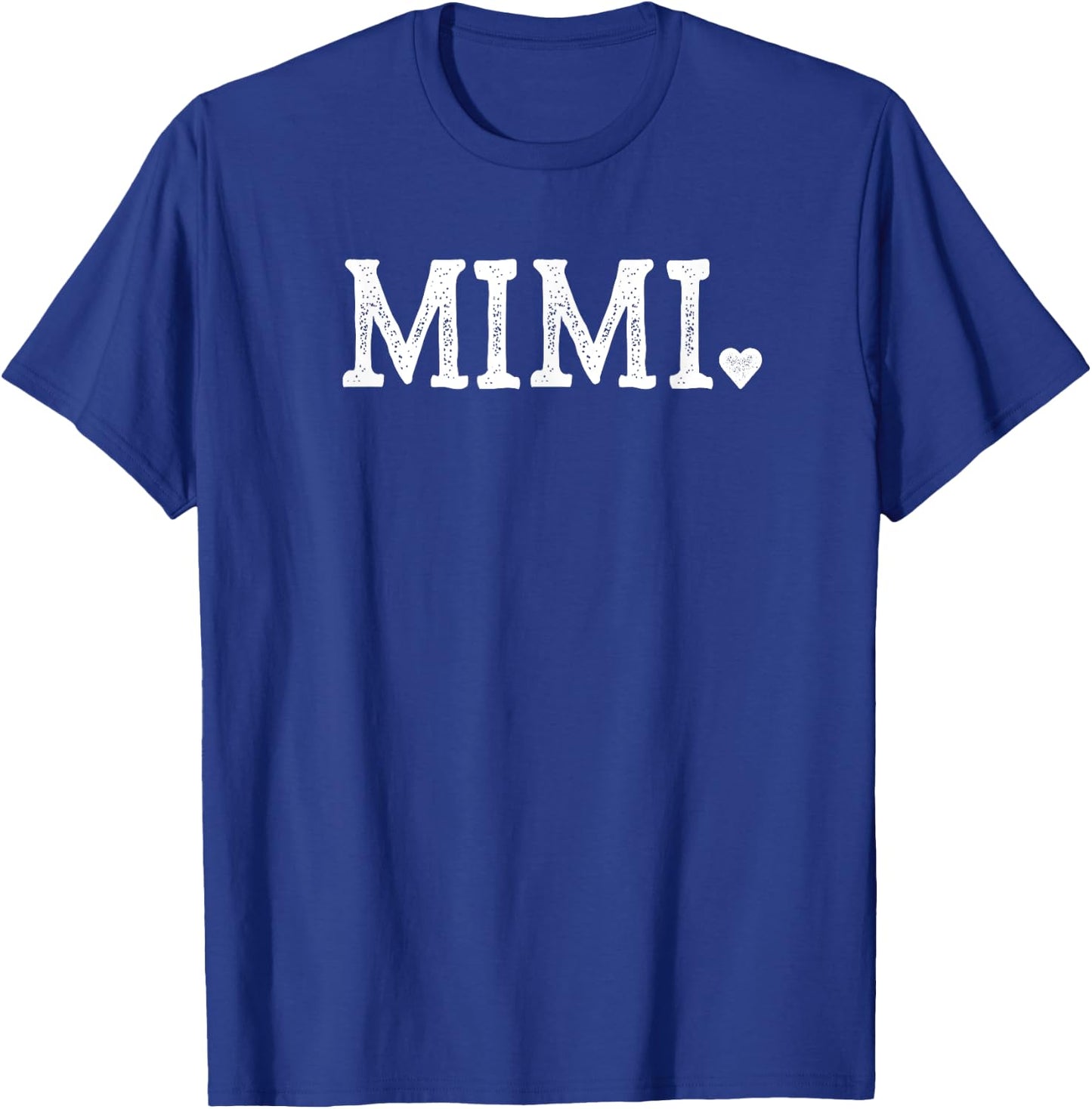 Mimi Gifts Design with Heart Love Mimi T-Shirt - T-Shirt | Royal