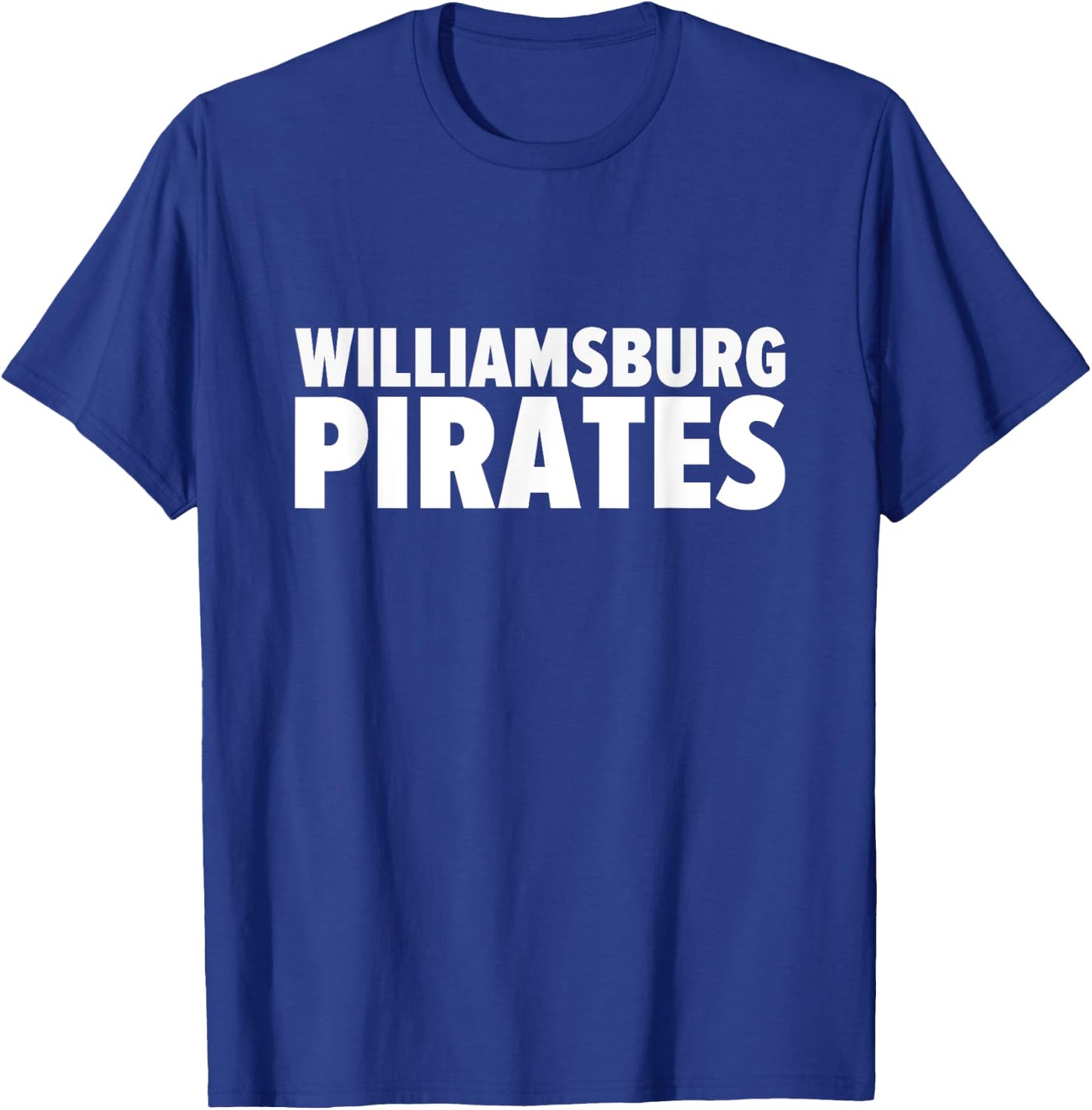 Williamsburg Pirates Bold T-Shirt - T-Shirt | Royal