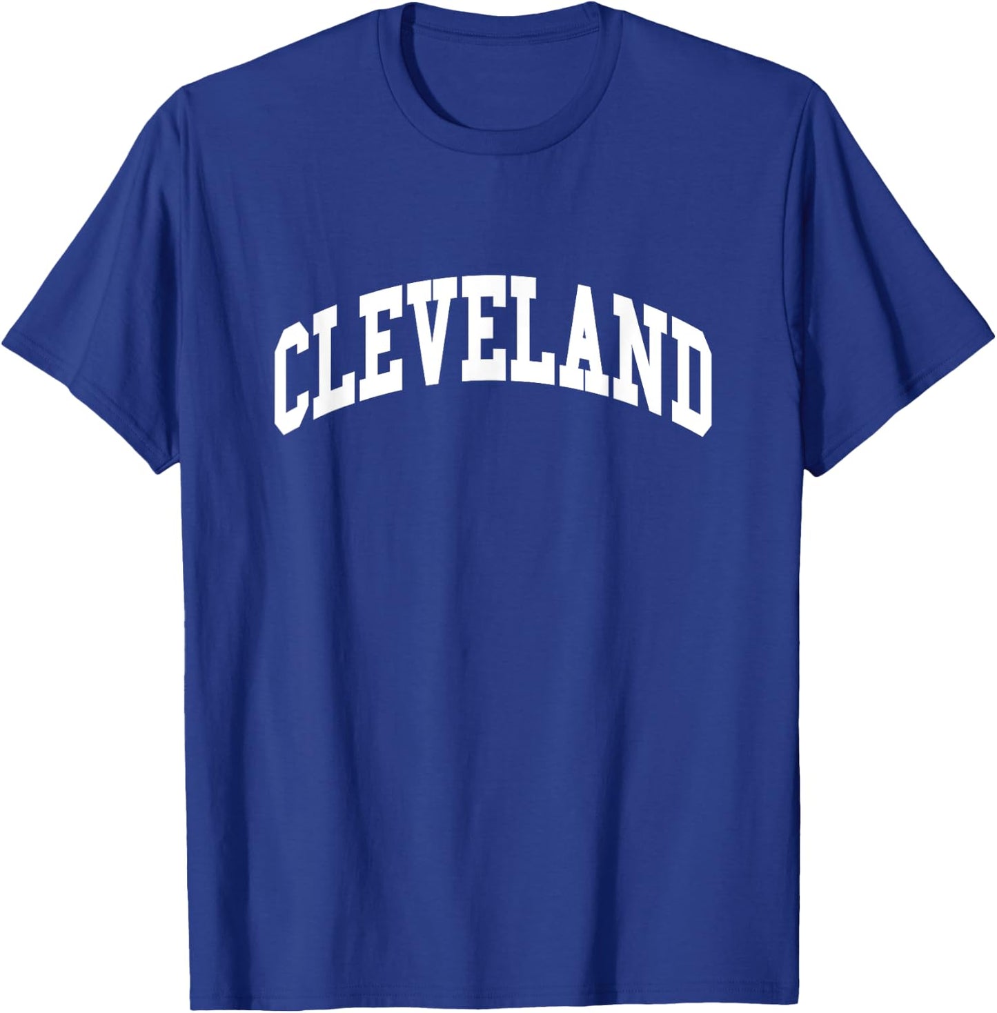 CLEVELAND - Throwback Design - Classic T-Shirt - T-Shirt | Royal