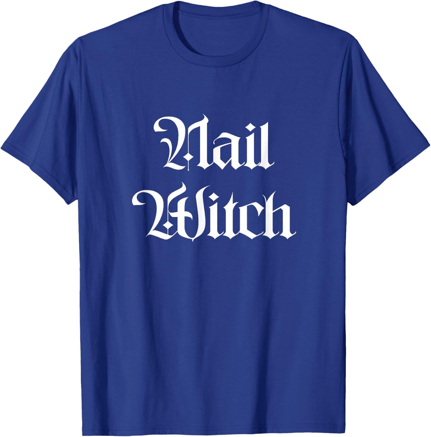 Nail Witch Manicurist Halloween Nail Tech T-Shirt - T-Shirt | Royal