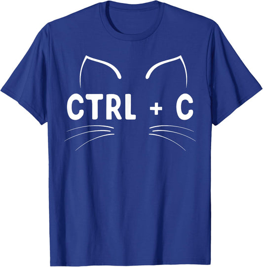 Copy Cat Halloween Costume for Cat Lover Pet Owner Couples T-Shirt - T-Shirt | Royal