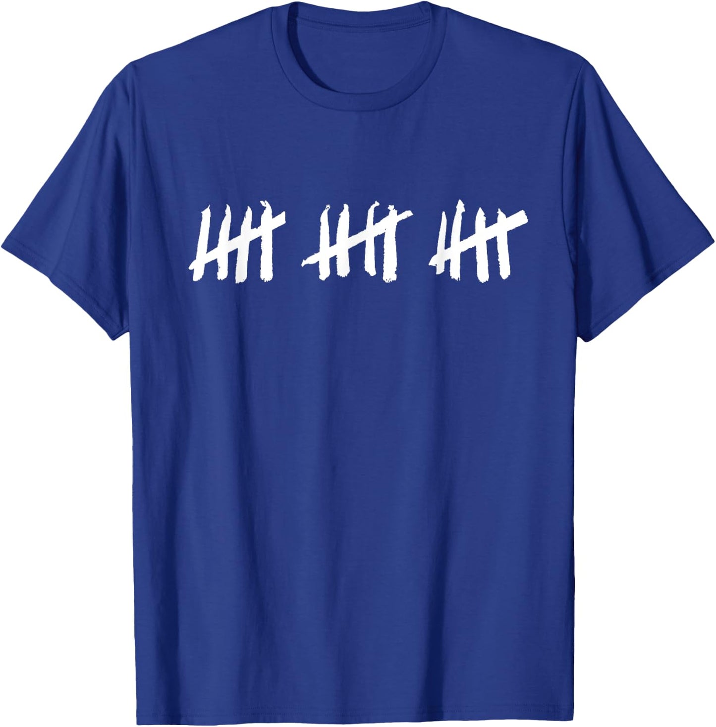 Funny Birthday Tally 15th Birthday 15 Year Old Bday Party T-Shirt - T-Shirt | Royal