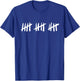 Funny Birthday Tally 15th Birthday 15 Year Old Bday Party T-Shirt - T-Shirt | Royal