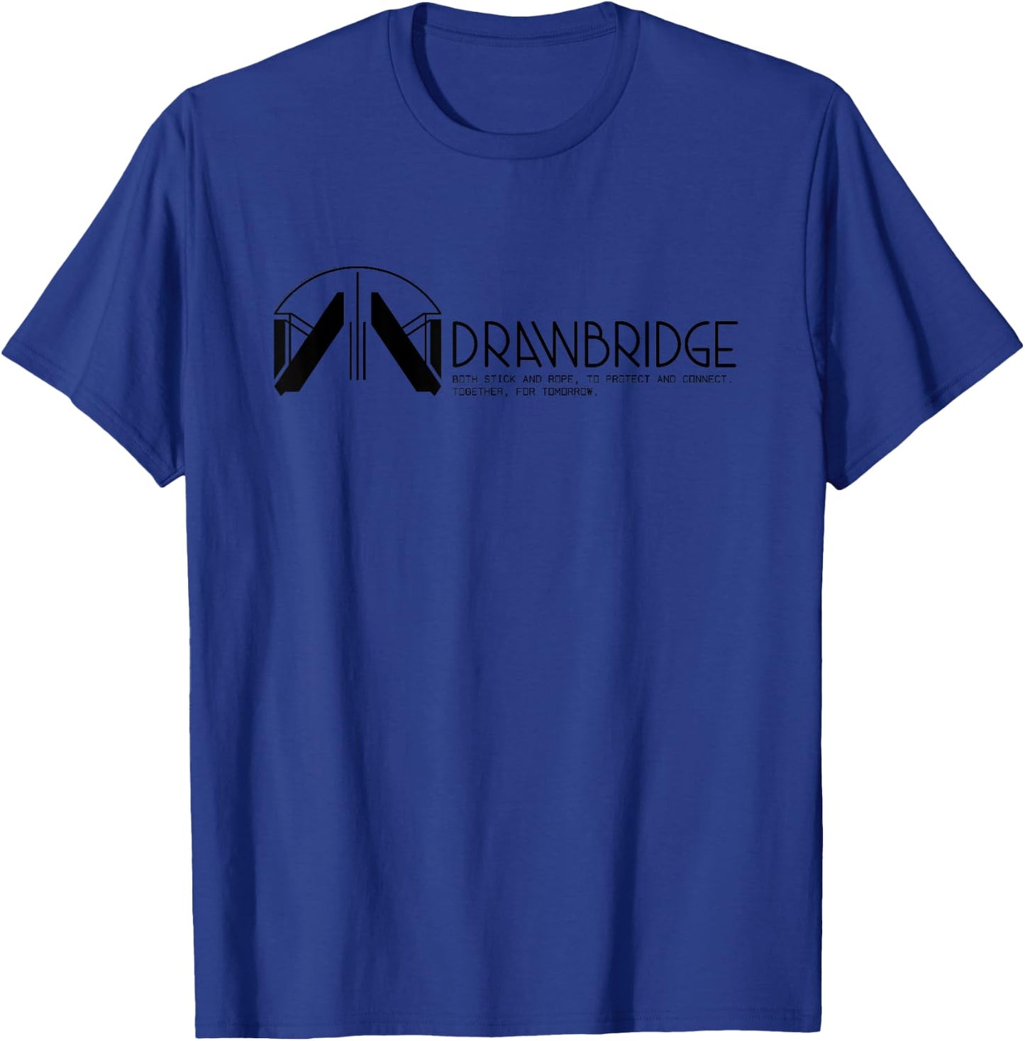 Drawbridge Logo Death Stranding Video Gaming Merch T-Shirt - T-Shirt | Royal