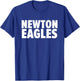 Newton Eagles Bold T-Shirt - T-Shirt | Royal