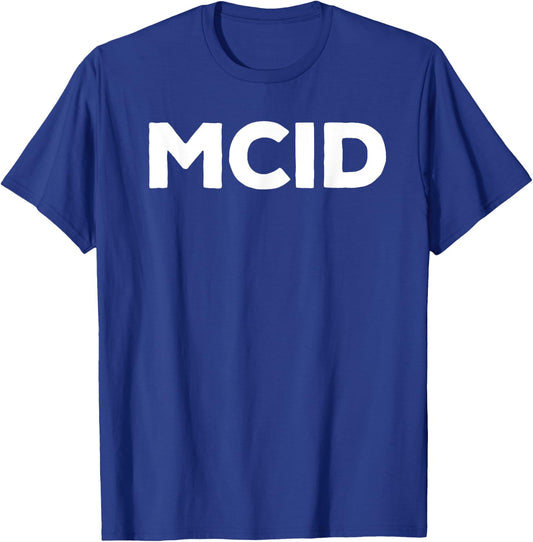 Music Fans - MCID - My crew is d shirt T-Shirt - T-Shirt | Royal