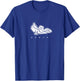 Mudskipper fish. Funny minimalist art of a fish T-Shirt - T-Shirt | Royal