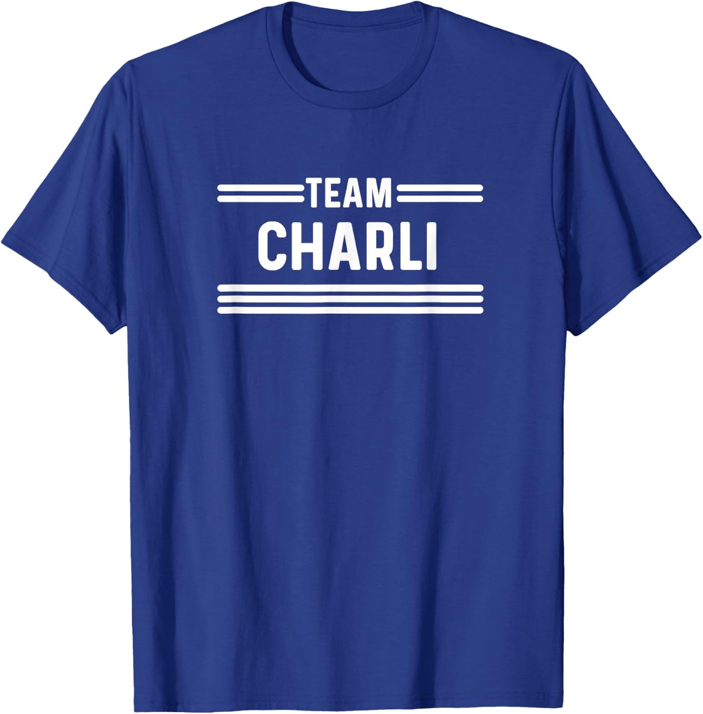 Team Charli - Family Name T-Shirt - T-Shirt | Royal