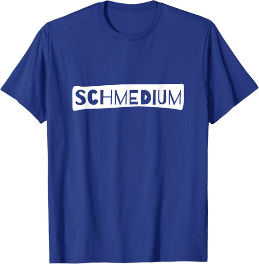 Schmedium - Funny Design for Weight Lifter Gym T-Shirt - T-Shirt | Royal