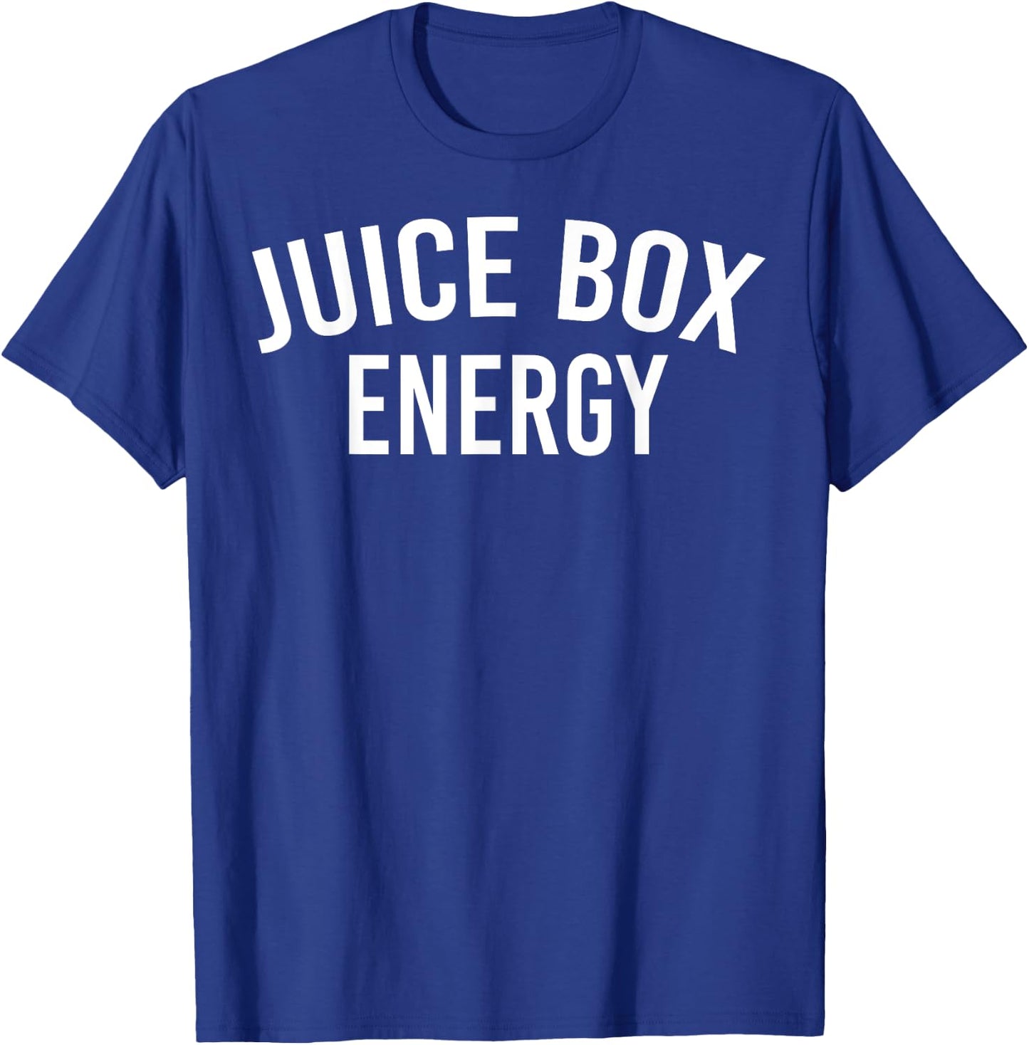 Funny Juice Box Energy T-Shirt - T-Shirt | Royal