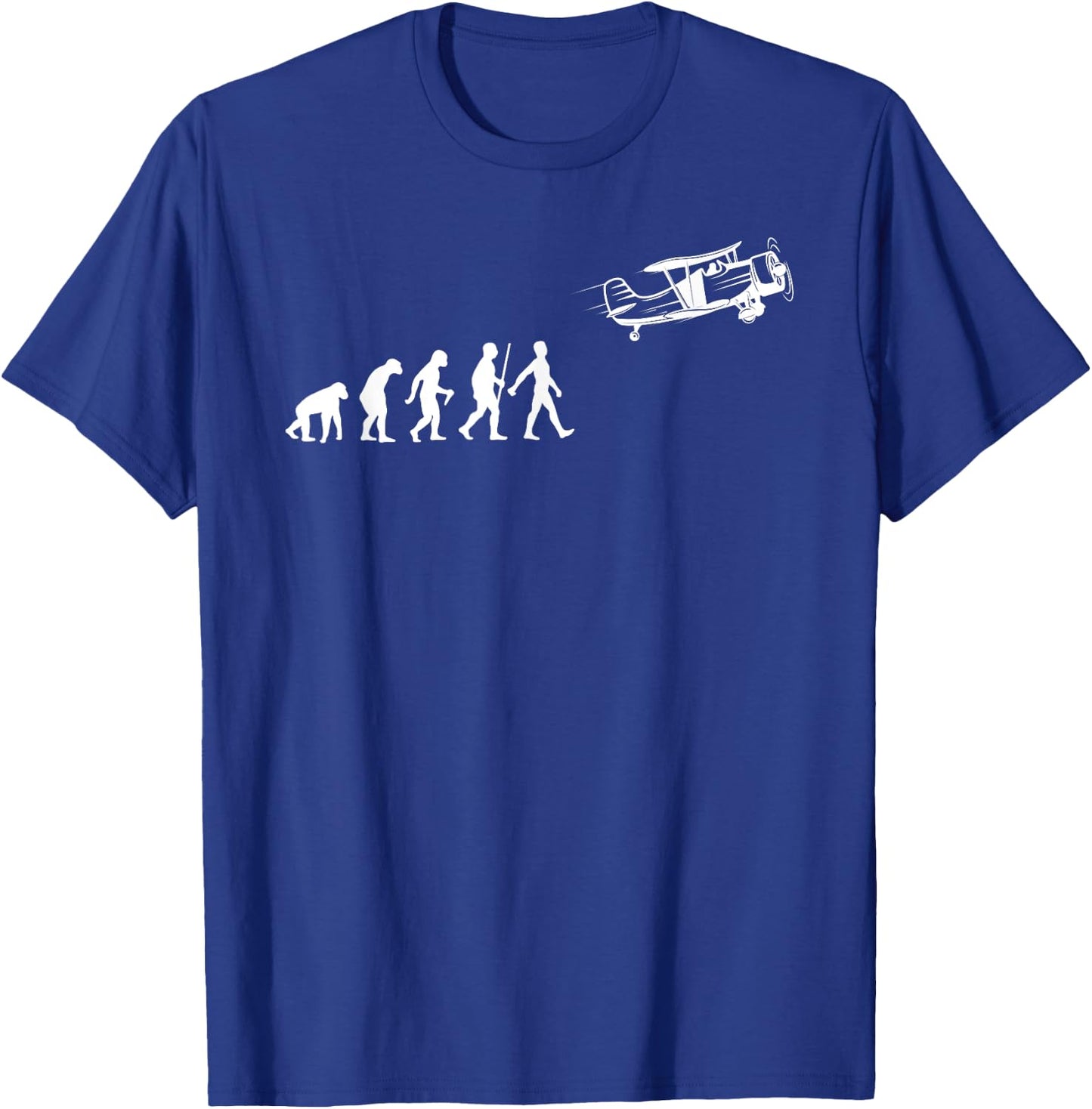 Funny Pilot Art Women Airplane Pilot Aviation Lovers T-Shirt - T-Shirt | Royal