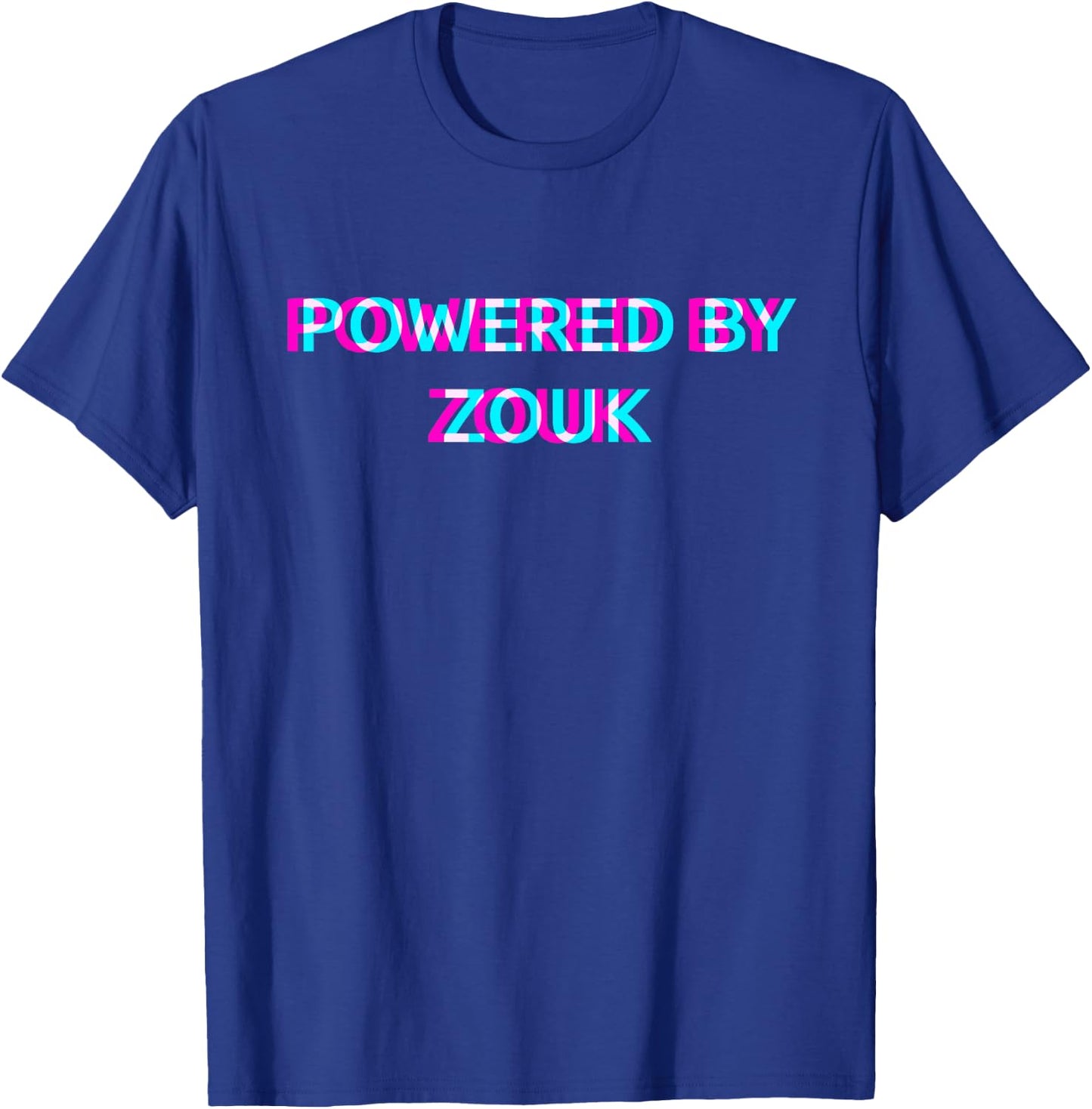Powered By Zouk Music Festival Outfit T-Shirt - T-Shirt | Royal