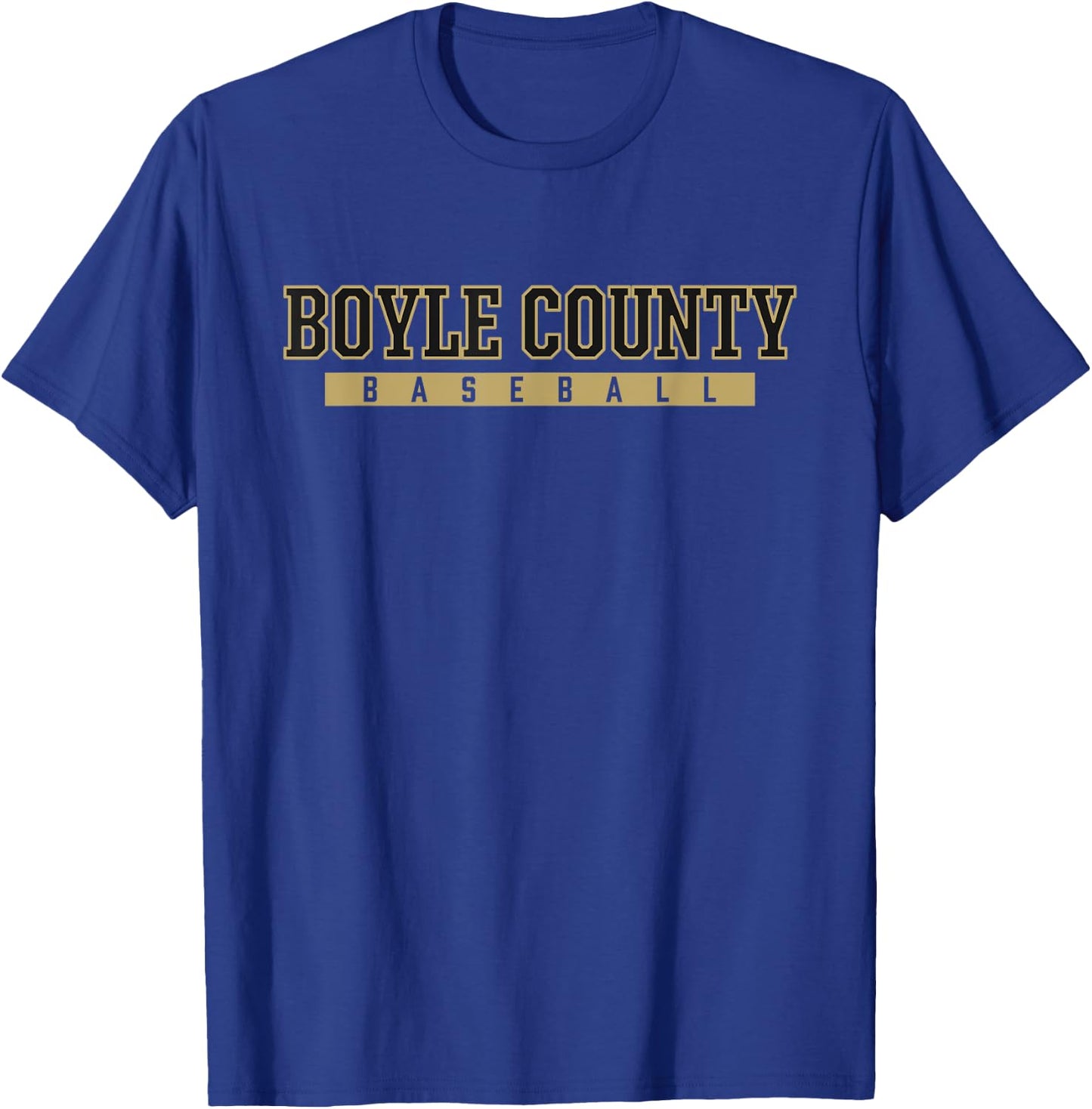 Boyle County High School Baseball T-Shirt - T-Shirt | Royal