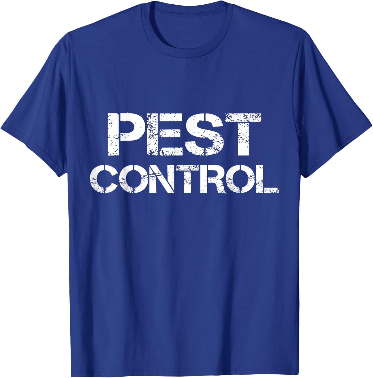 Pest control exterminator funny costume for halloween party T-Shirt - T-Shirt | Royal