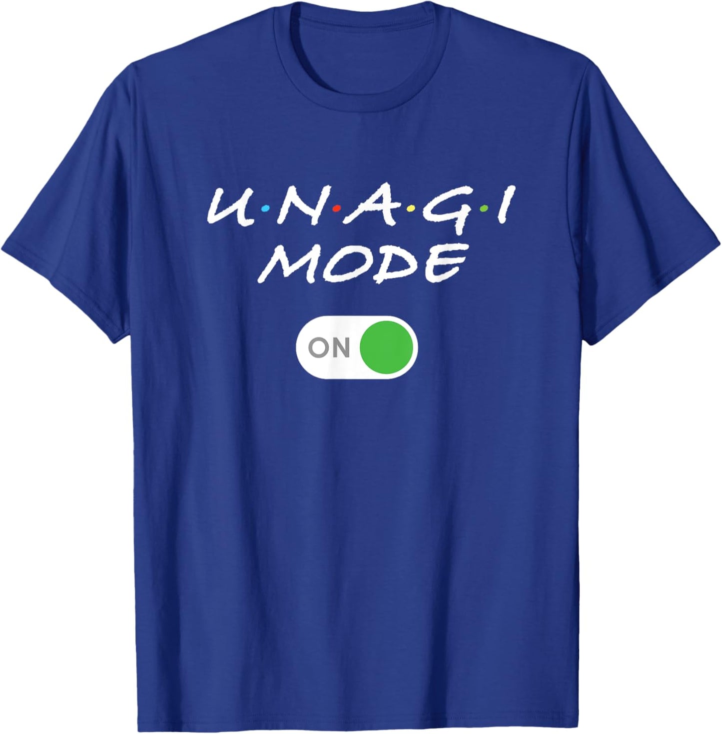 UNAGI Total Awareness Mode On T-Shirt - T-Shirt | Royal