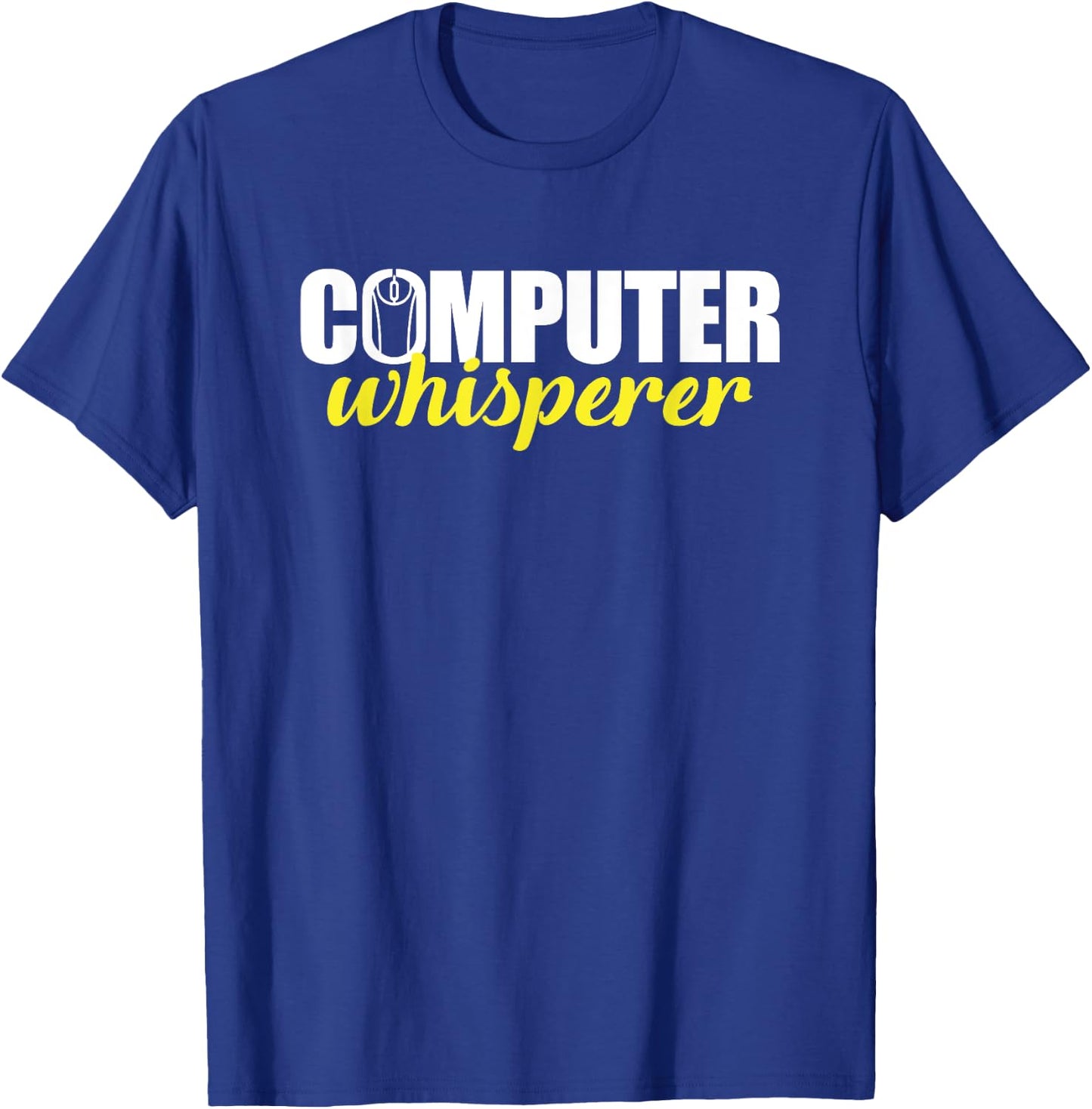 Techie Shirts Computer Whisperer Nerds Christmas Gifts T-Shirt - T-Shirt | Royal