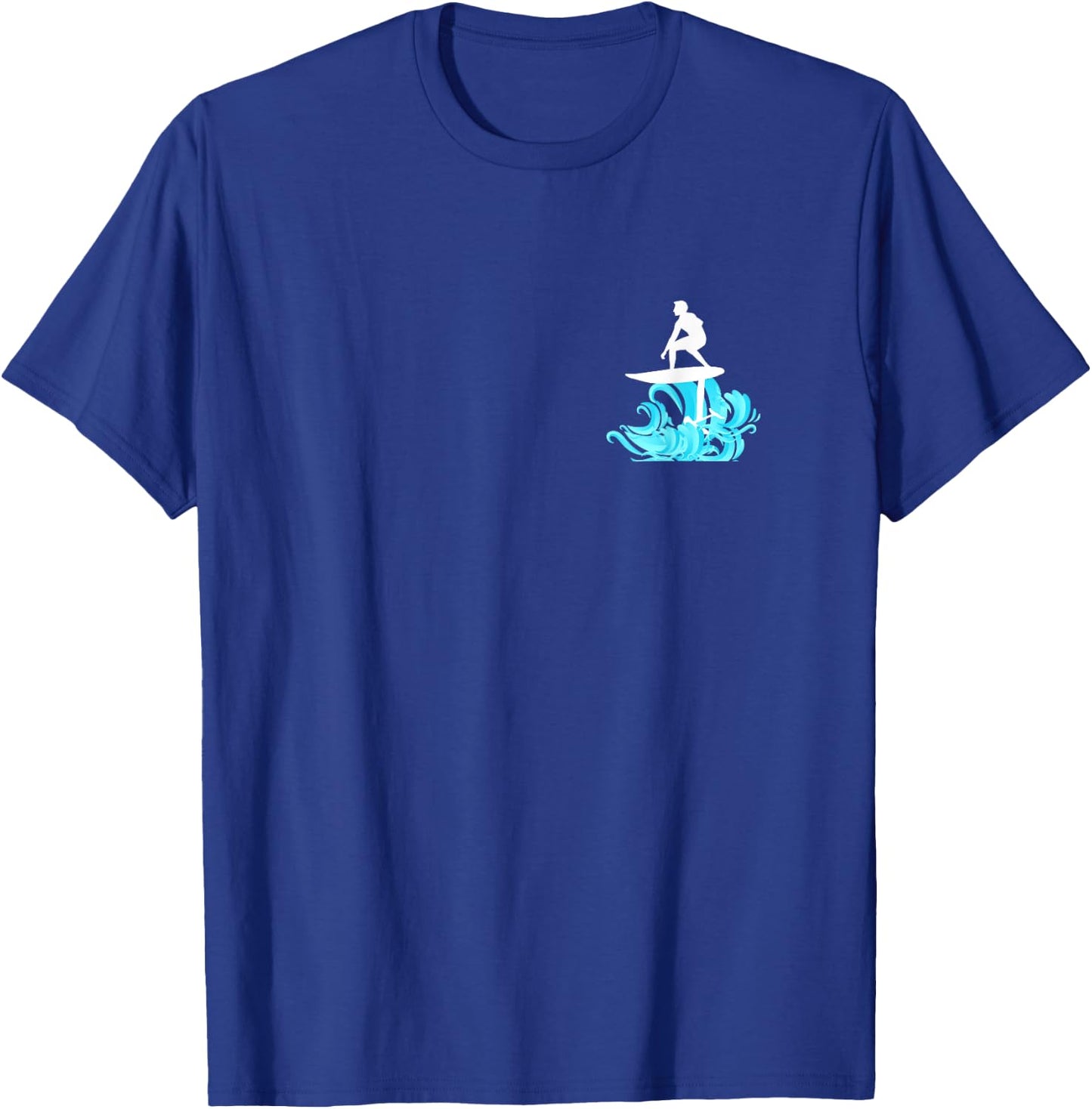 Foil-Surfing | Hydrofoil Board | Funny Gift Surfer T-Shirt - T-Shirt | Royal