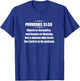 Proverbs 31:30 God fearing women Bible Verse Jesus Christian T-Shirt - T-Shirt | Royal