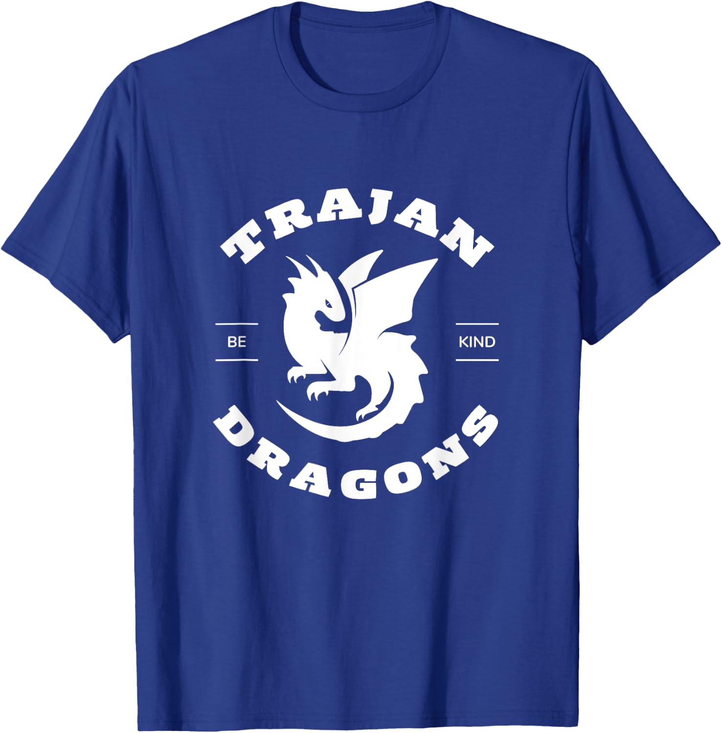 Trajan School Dragons T-Shirt - T-Shirt | Royal