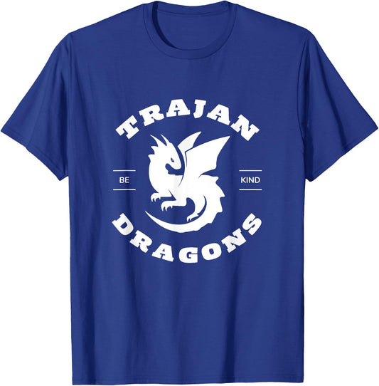 Trajan School Dragons T-Shirt - T-Shirt | Royal