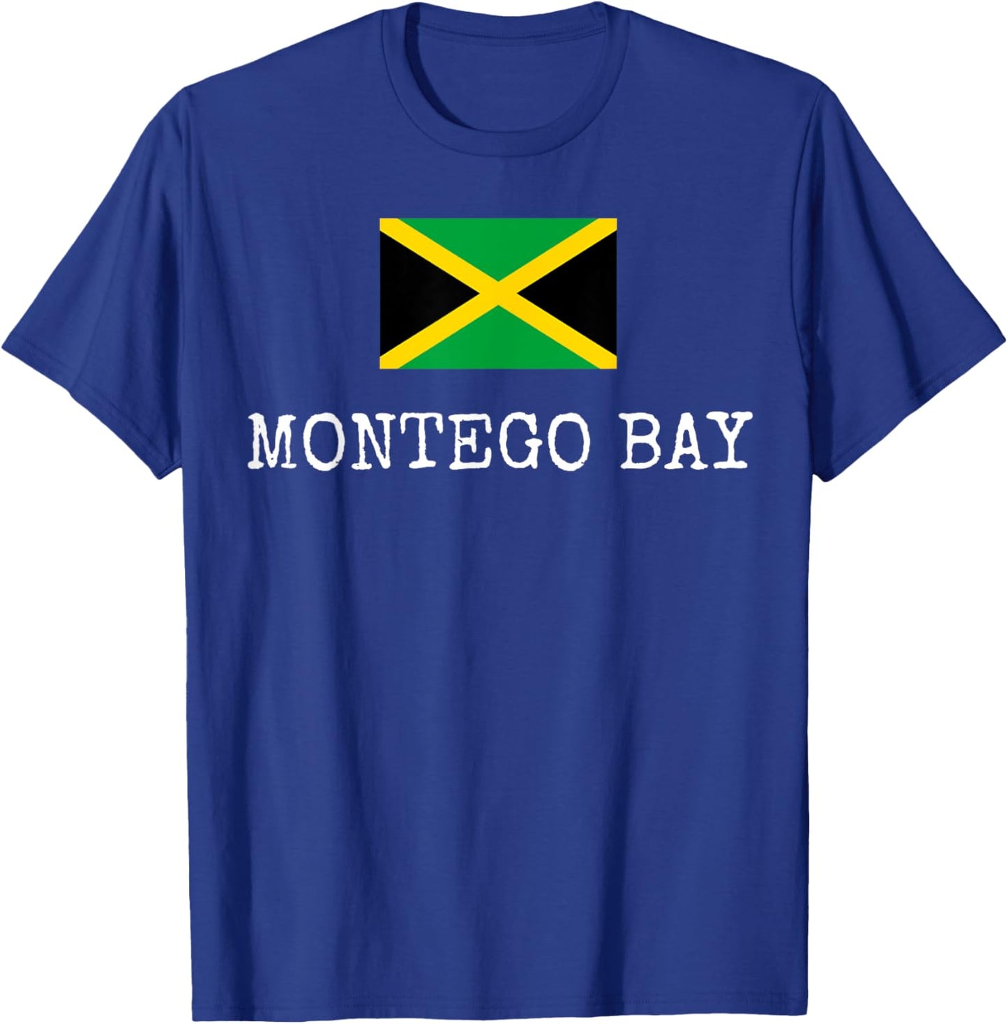 Montego Bay Country Jamaica Family Trip Jamaicans Men Women T-Shirt - T-Shirt | Royal