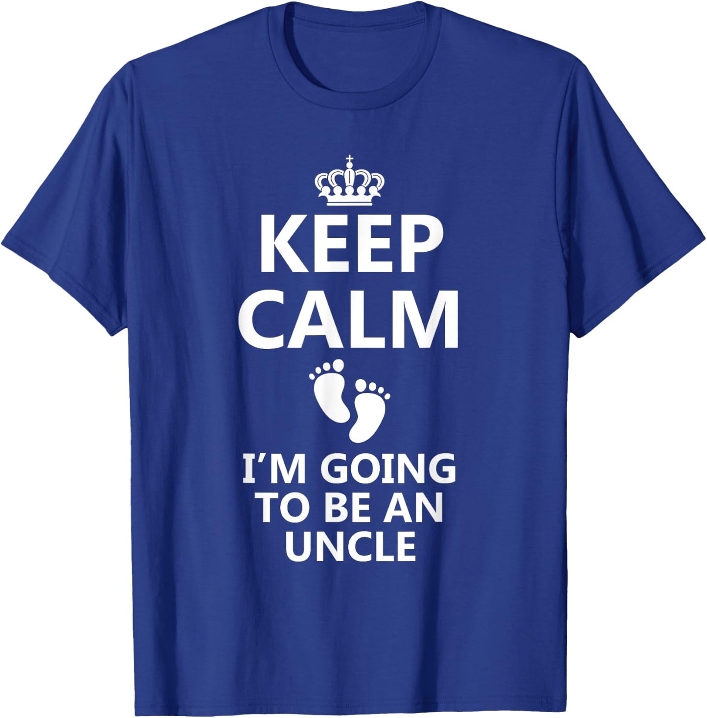 Best Uncle Art Dad Pregnancy Reveal New Uncle To Be T-Shirt - T-Shirt | Royal