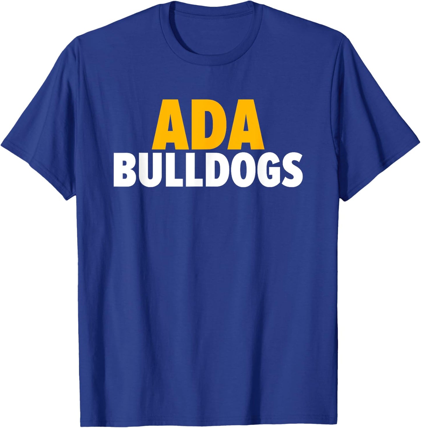 Ada Bulldogs Bold T-Shirt - T-Shirt | Royal