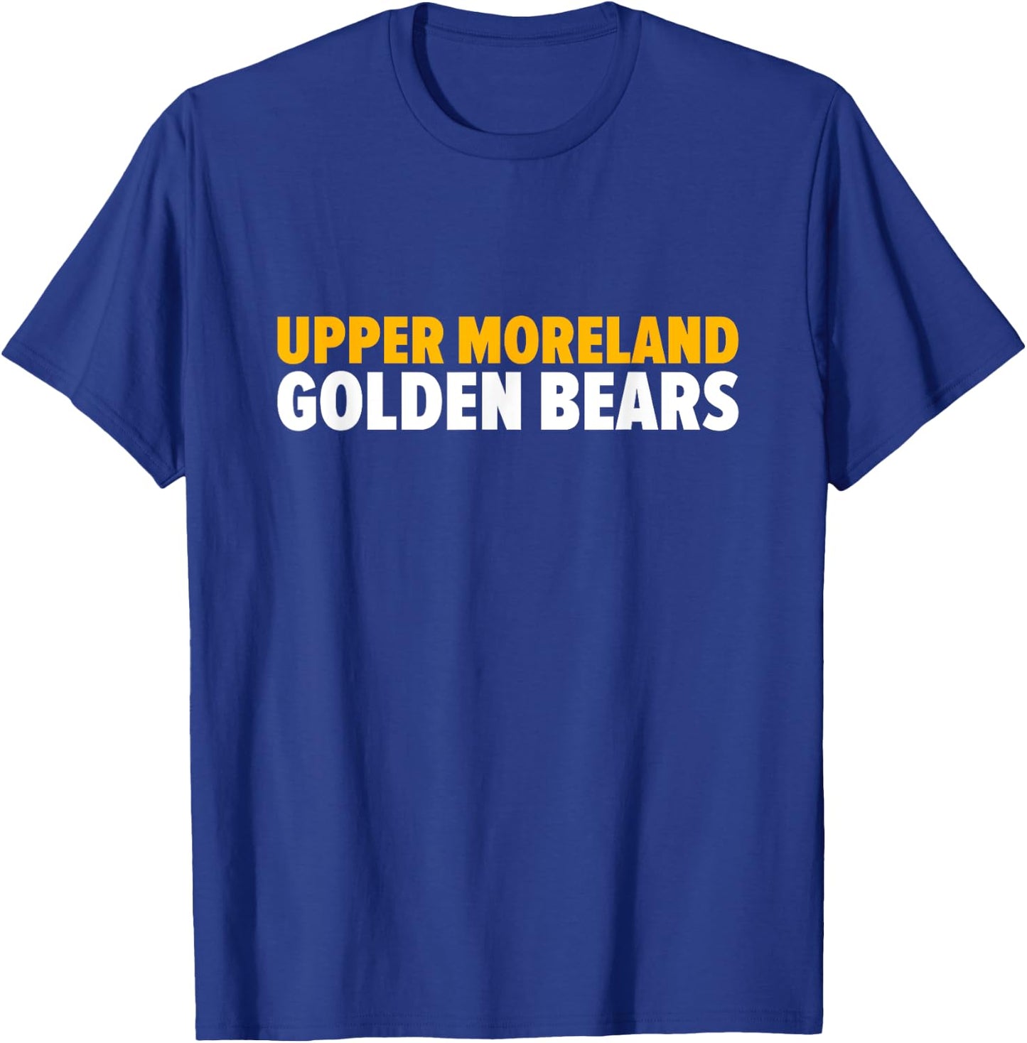 Upper Moreland Golden Bears Bold T-Shirt - T-Shirt | Royal