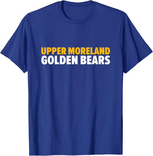 Upper Moreland Golden Bears Bold T-Shirt - T-Shirt | Royal