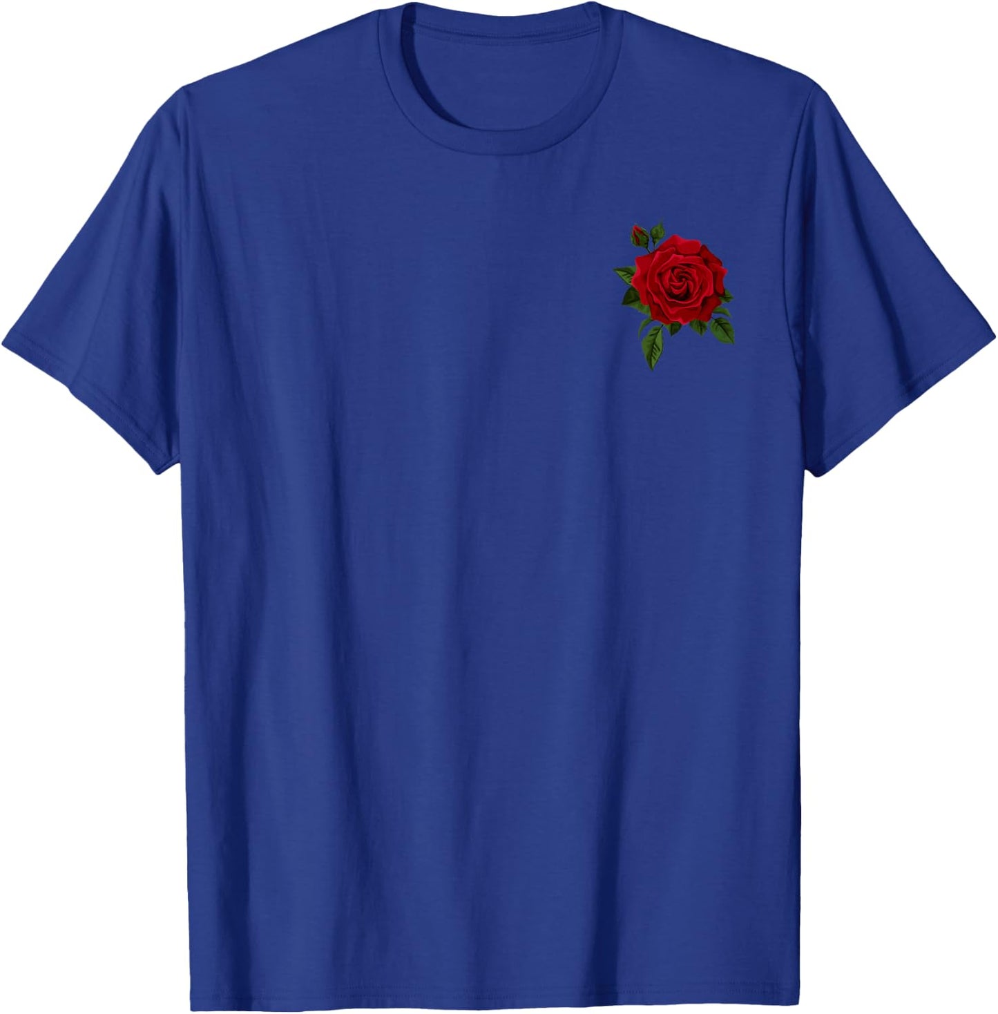 Cool Red Roses Elegant Floral Design Women and Youth T-Shirt - T-Shirt | Royal