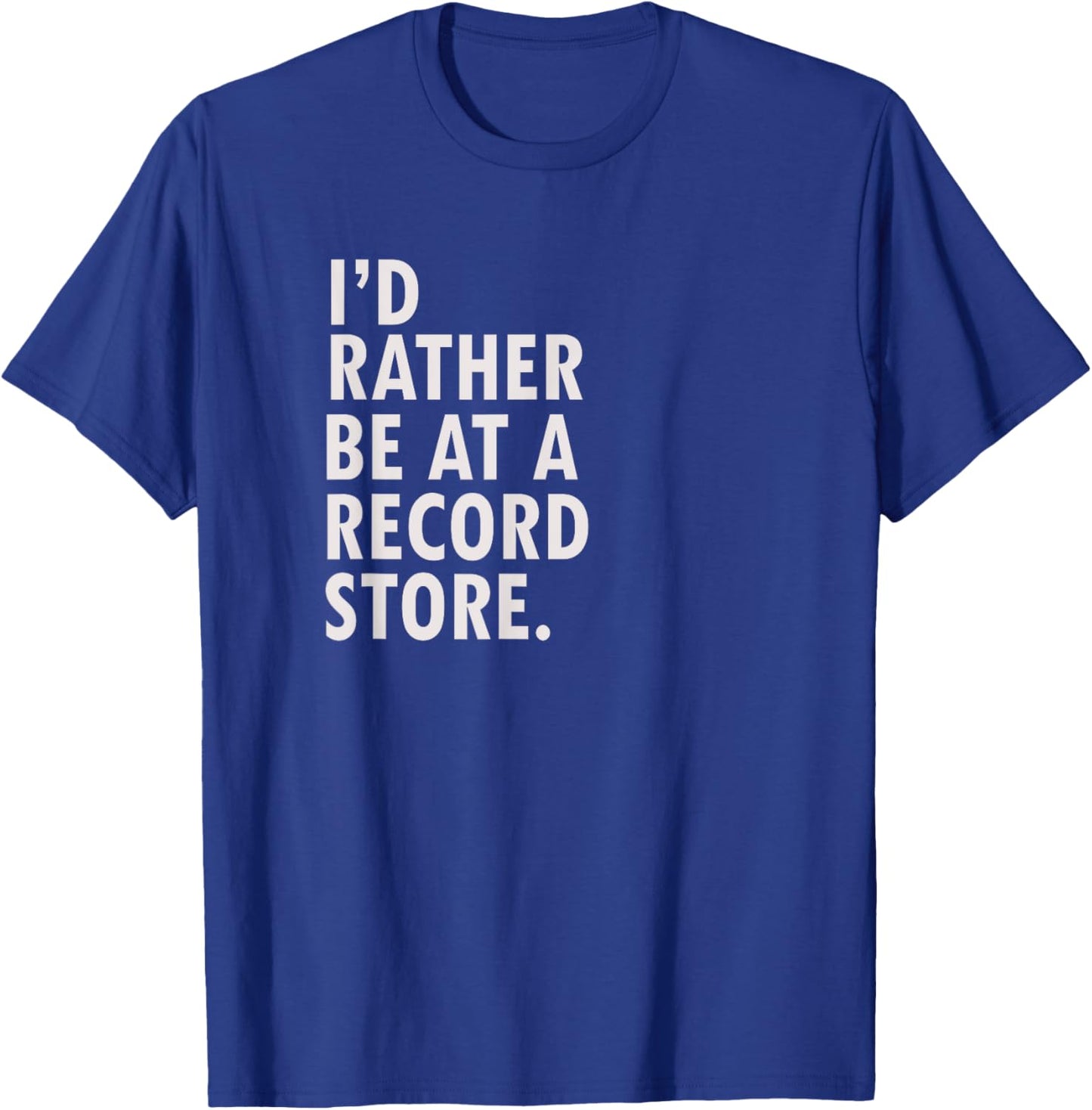 Funny Saying Vinyl Records Retro Music Gift Shirt T-Shirt - T-Shirt | Royal