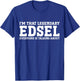 Edsel Personal Name First Name Funny Edsel T-Shirt - T-Shirt | Royal