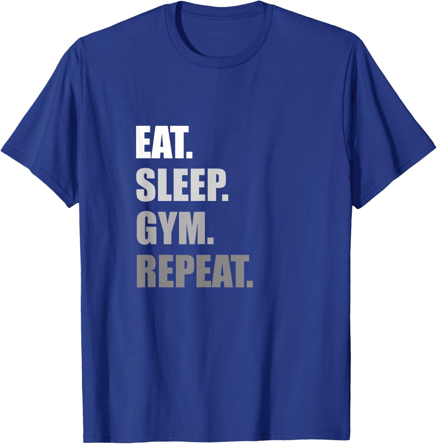 Funny Gym Workout T-Shirt - T-Shirt | Royal