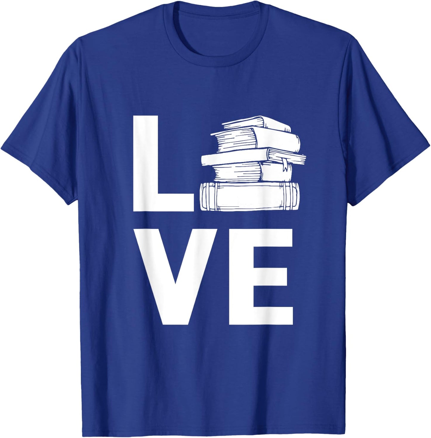 Love Reading T-Shirt - T-Shirt | Royal