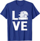 Love Reading T-Shirt - T-Shirt | Royal