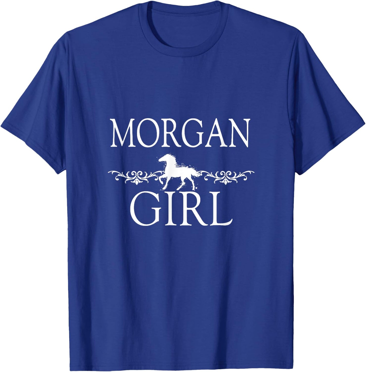 Morgan Girl Horse T-Shirt - T-Shirt | Royal
