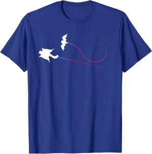 Flying Squirrel Bat Racing T-Shirt - T-Shirt | Royal