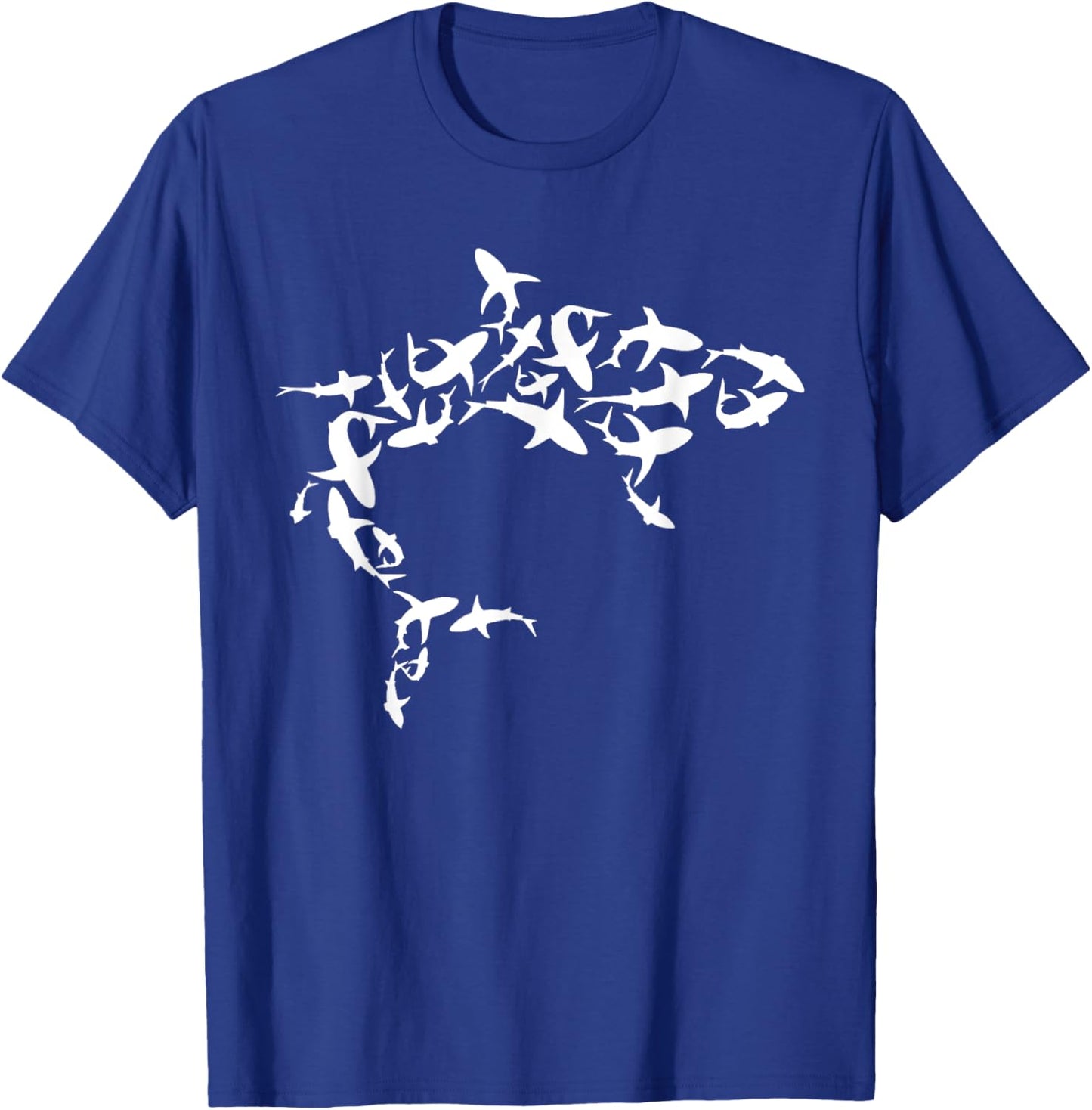 Great White Shark Lover Marine Biology Animal Science T-Shirt - T-Shirt | Royal